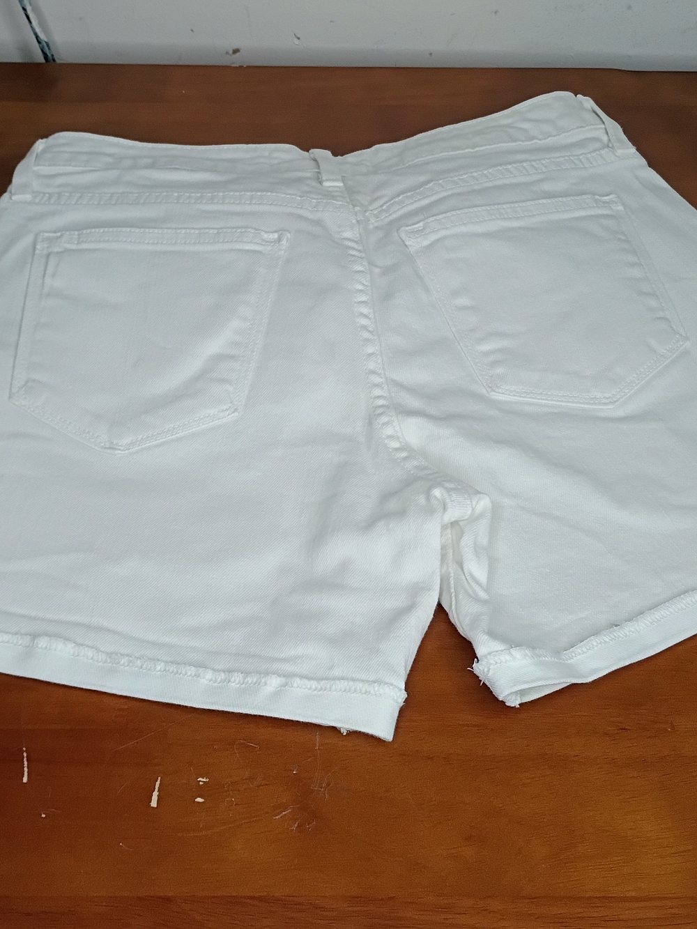 Just Black Women's White Denim Shorts - Picture 6 of 13